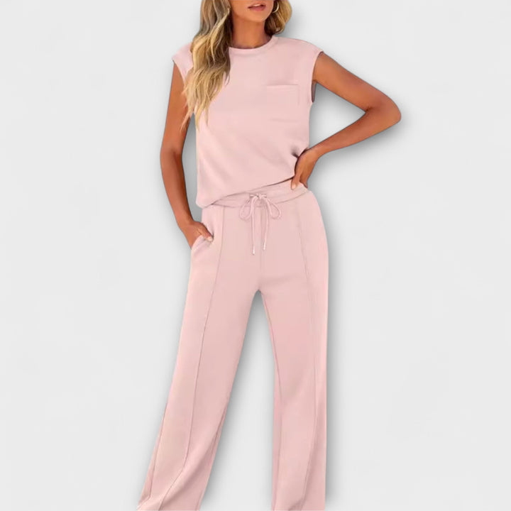Natasha – Sleeveless Chic Set