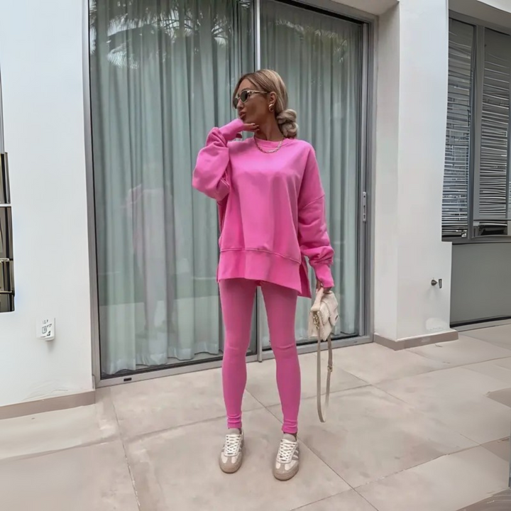 Ada – Relaxed Long Sleeve Lounge Set