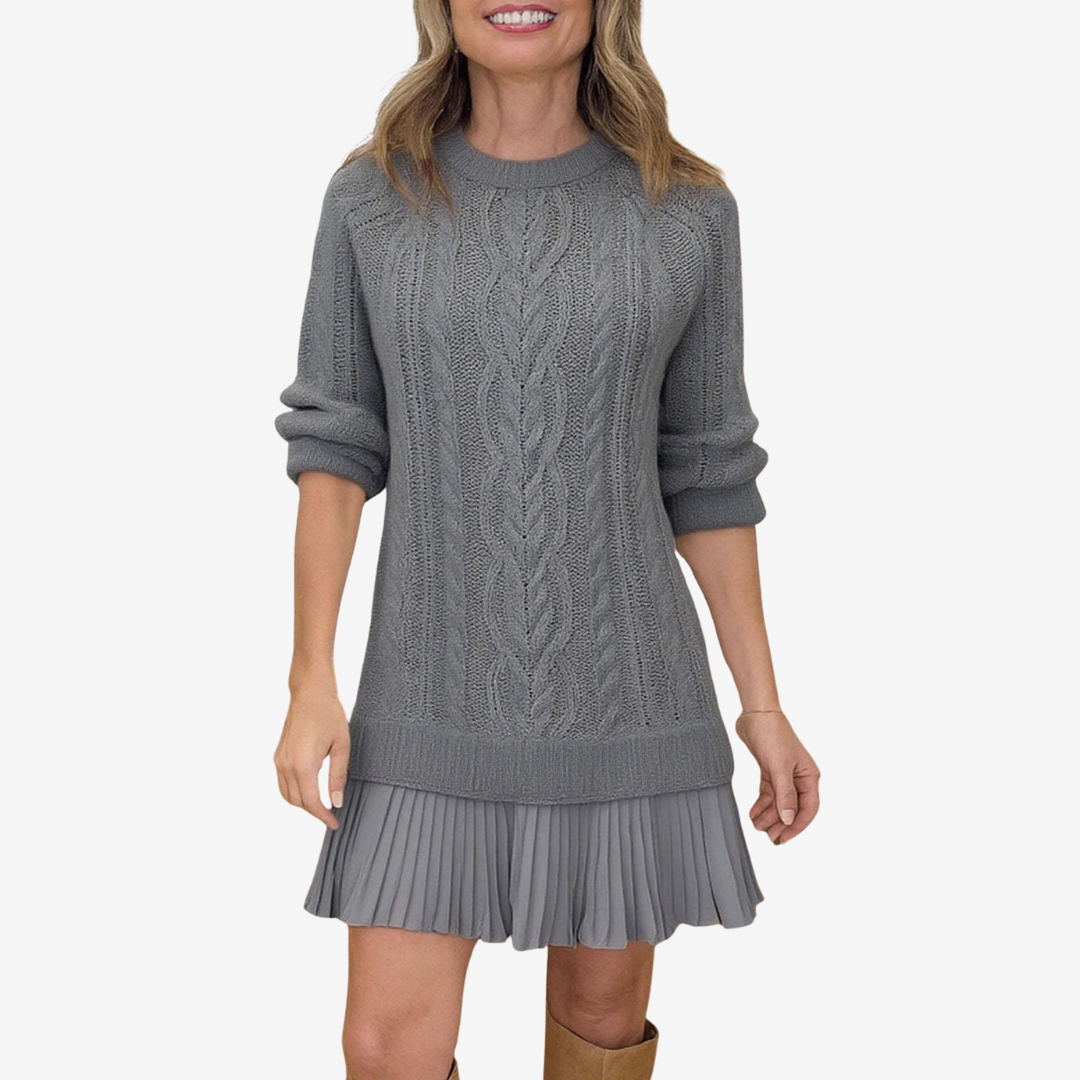 Darcy – Elegant Fitted Knit Dress