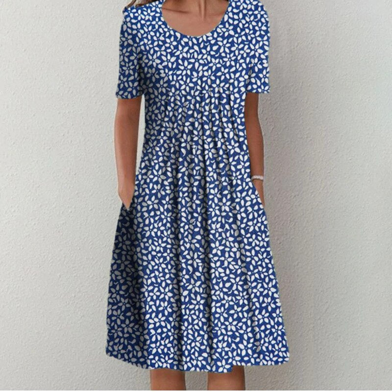Aleana – Stylish Summer Flower Dress