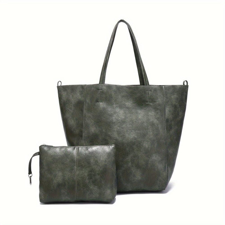 Renee | Large Vintage-Inspired Shopping Bag