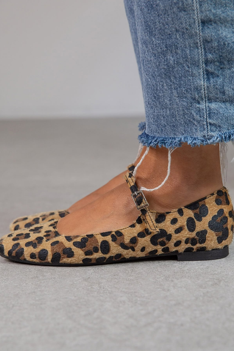 Lena | Ballerinas with Elastic Band and Adjustable Closure