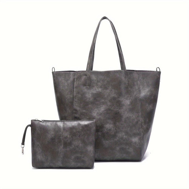 Renee | Large Vintage-Inspired Shopping Bag
