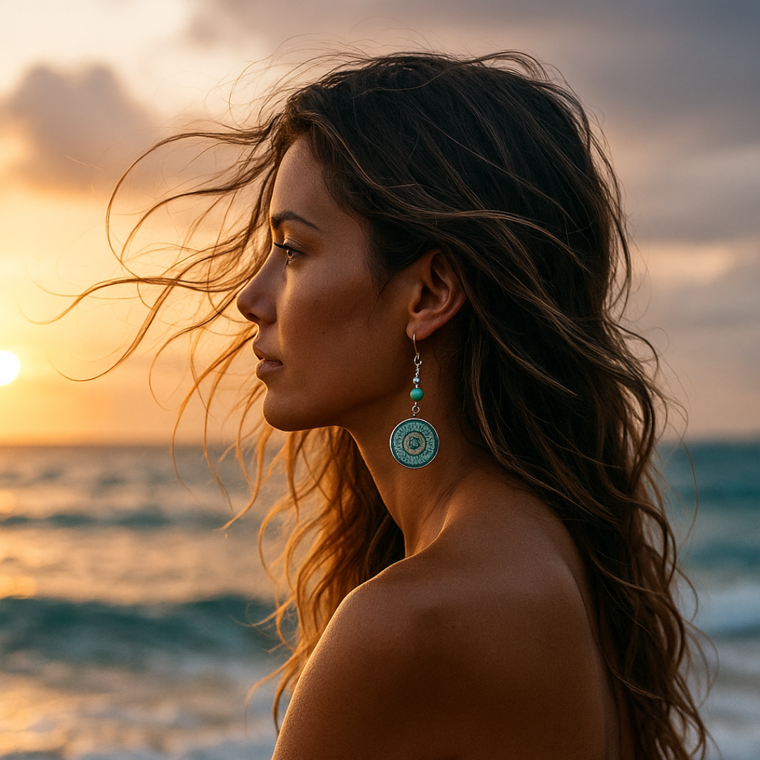 Charybdis | The Eye of the Ocean Earrings