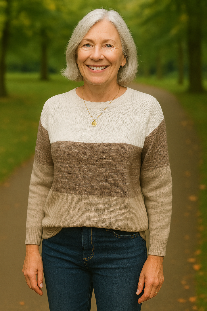 Imelda – Chic Ombre Knit Sweater