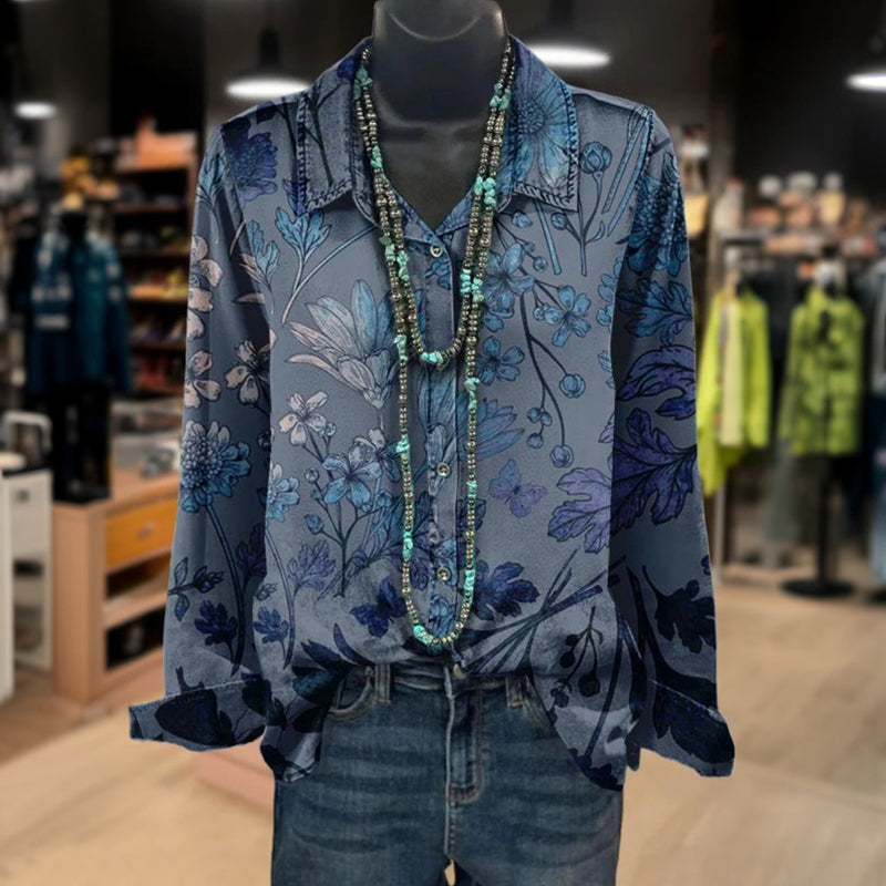 Fabienne – Stylish Floral Pattern Top