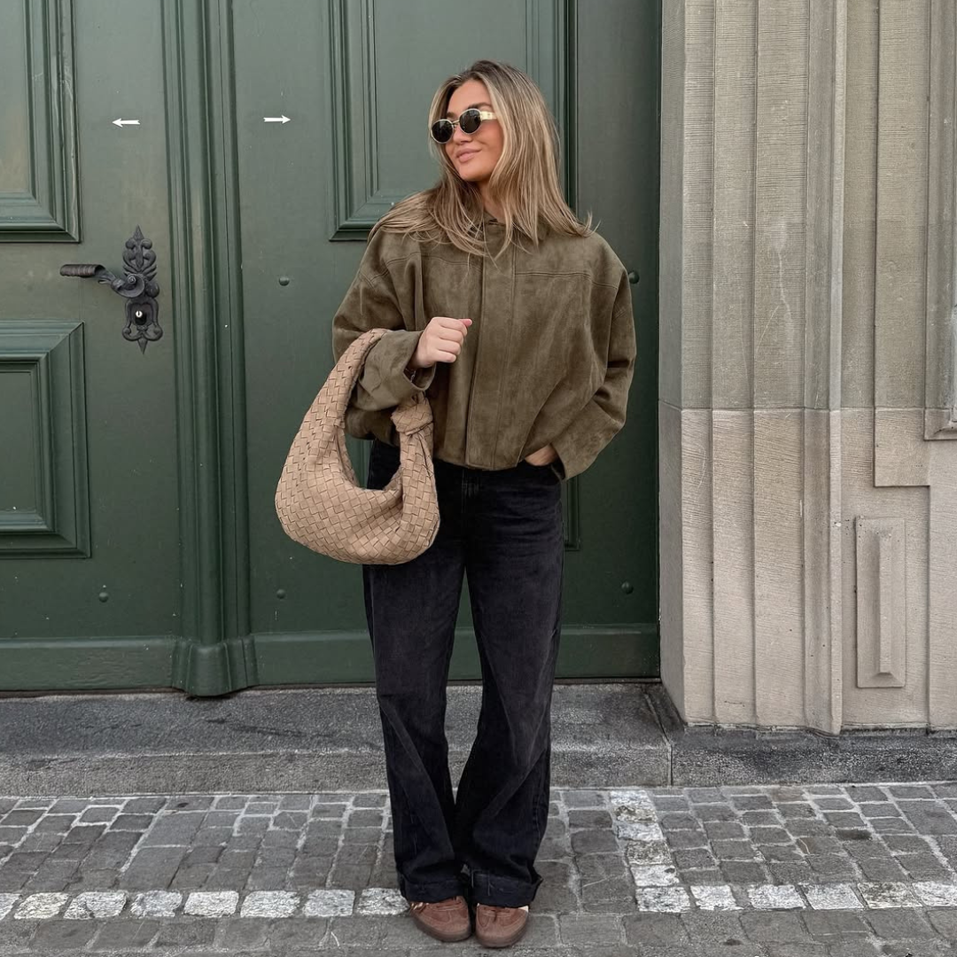 Georgina - Light Suede Jacket