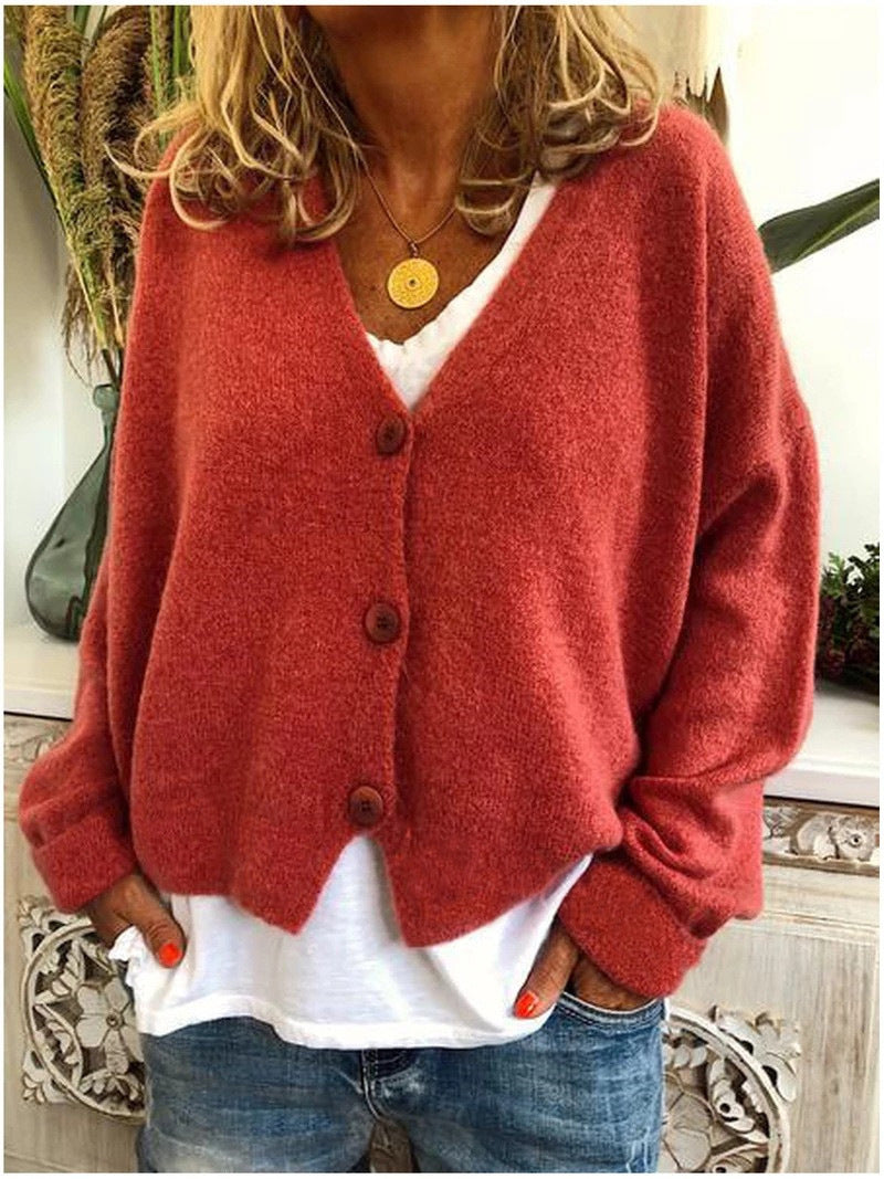 Gabriela – Elegant Knit Cardigan with Texture