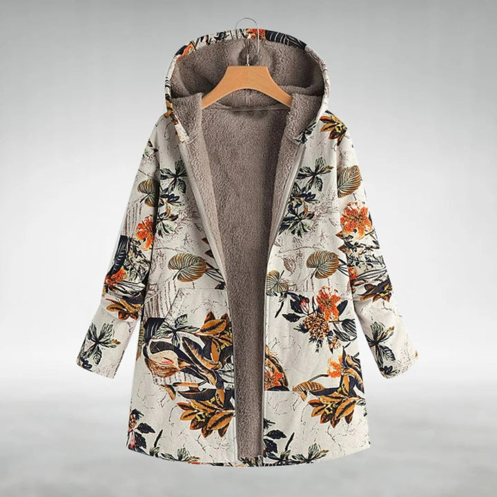 Joanna – Elegant Floral-Print Jacket
