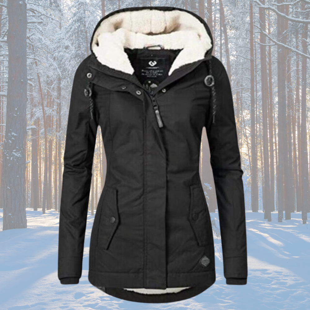 Naomi - Fleece-lined Hooded Parka Jacket