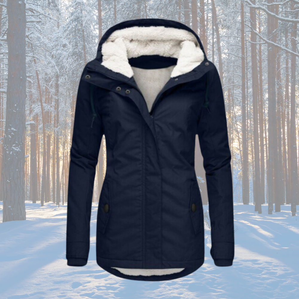 Naomi - Fleece-lined Hooded Parka Jacket