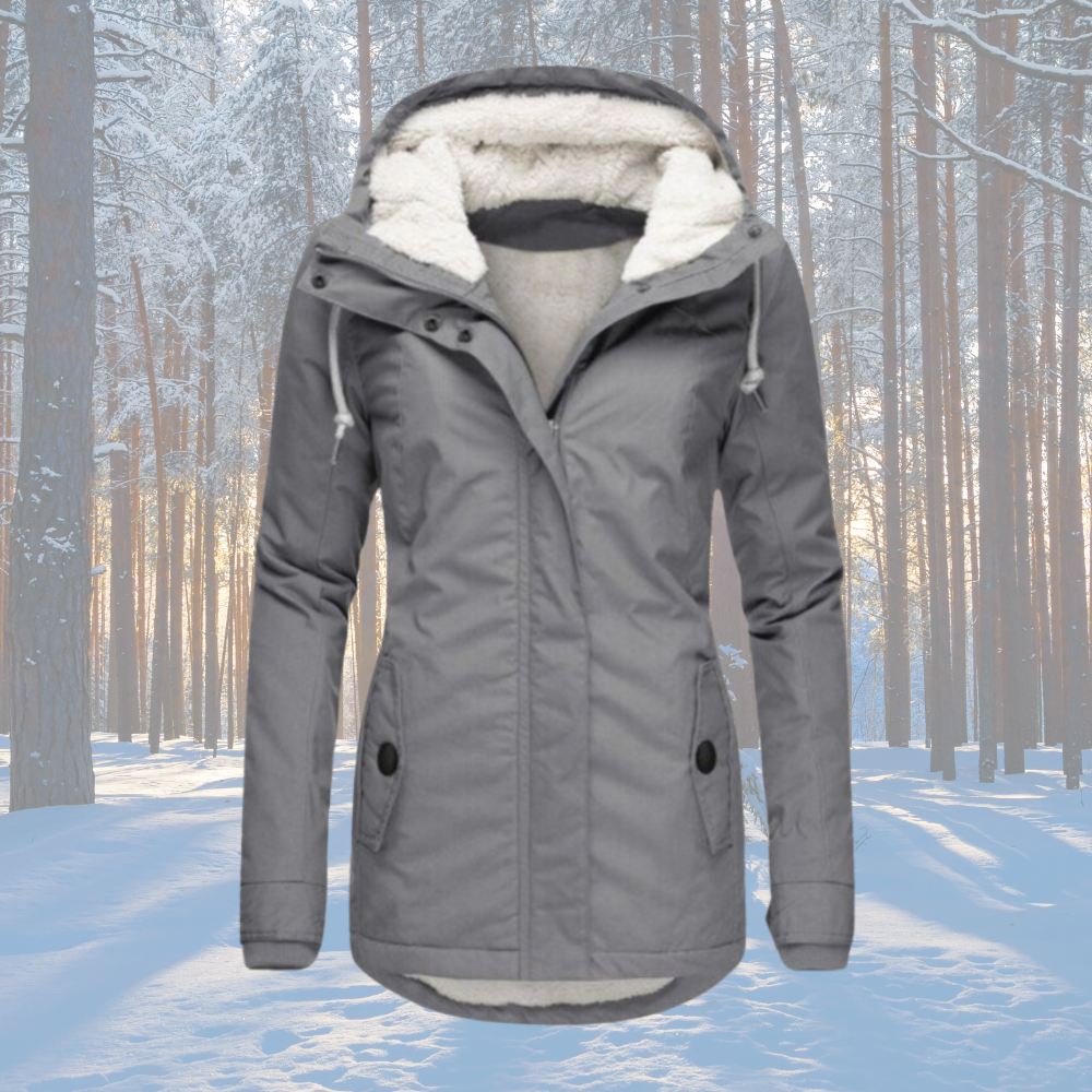 Naomi - Fleece-lined Hooded Parka Jacket
