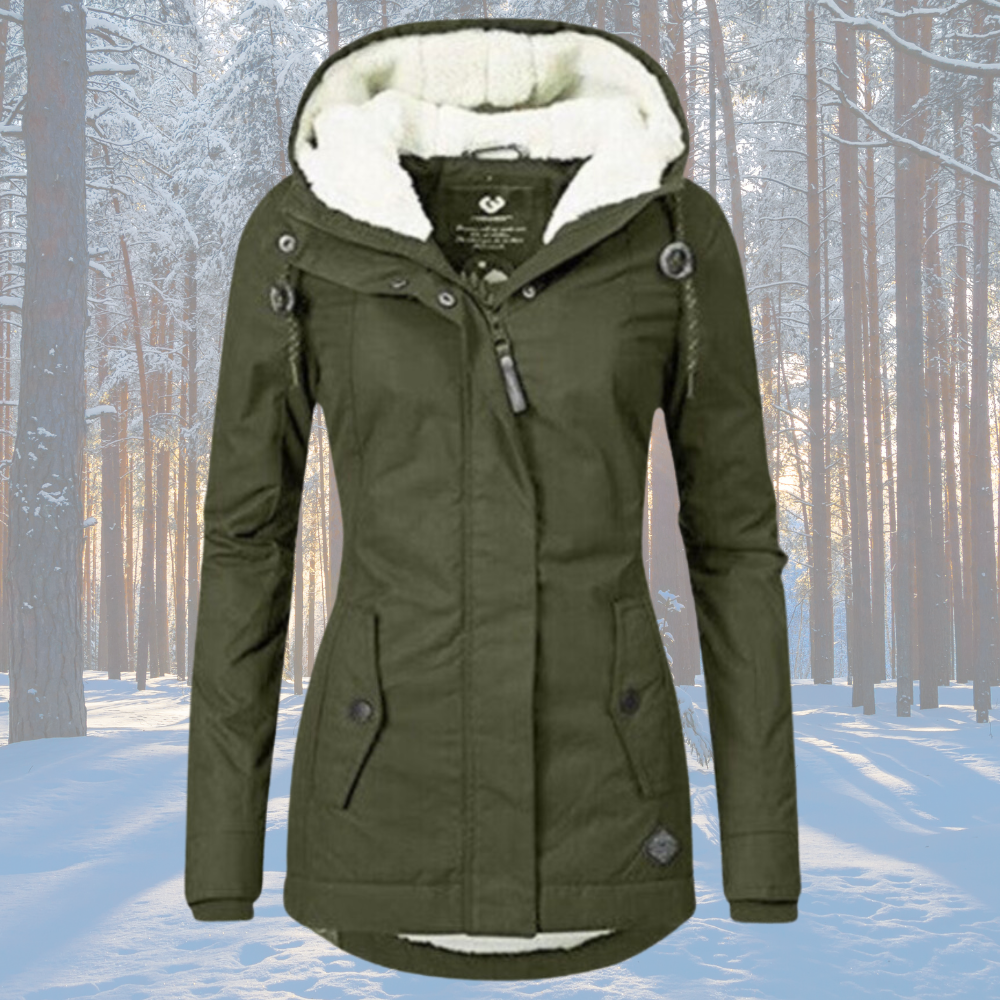 Naomi - Fleece-lined Hooded Parka Jacket