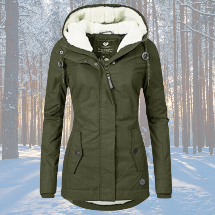 Naomi - Fleece-lined Hooded Parka Jacket
