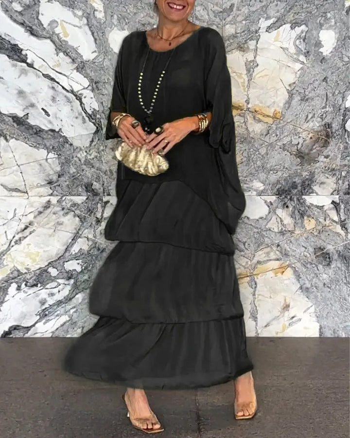 Amra – Flowing Wrap Dress
