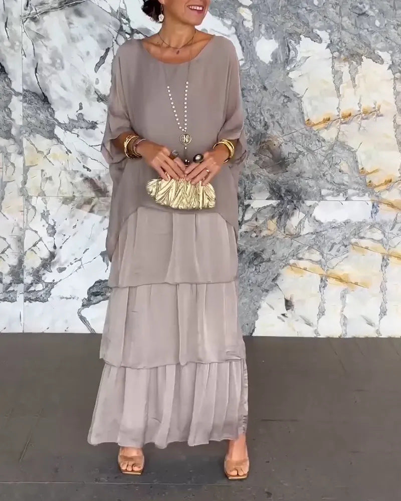 Amra – Flowing Wrap Dress