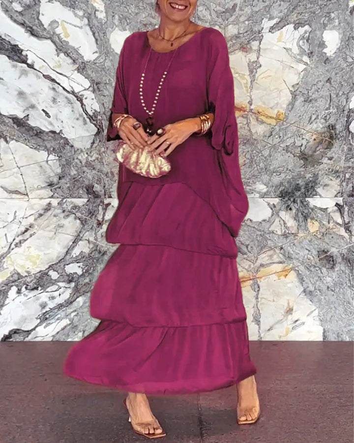 Amra – Flowing Wrap Dress