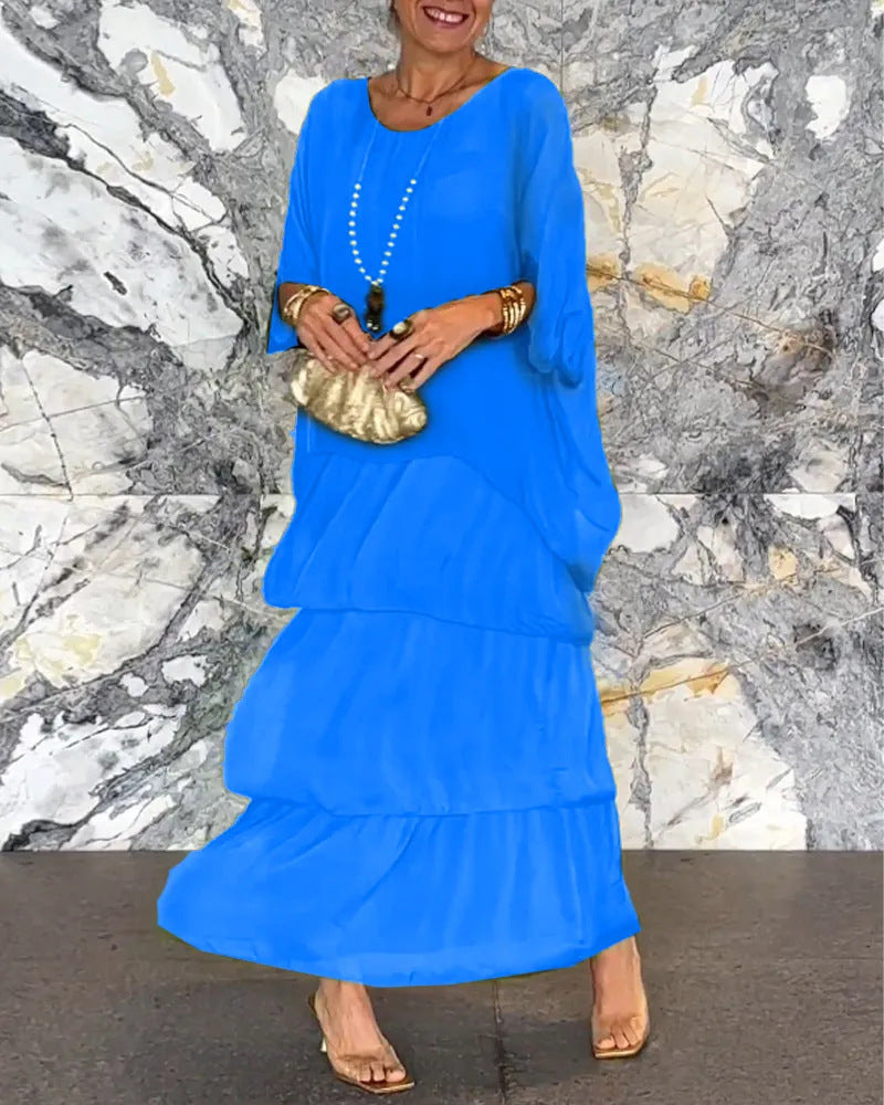 Amra – Flowing Wrap Dress