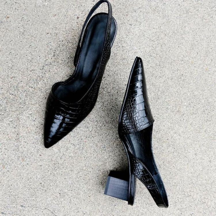 Brenda – Chic Low-Heeled Sandals