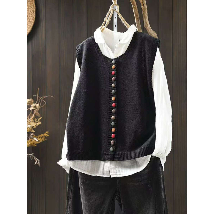 Joy – Timeless Sleeveless Knit Vest