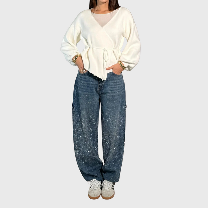 Allison – Stylish Balloon Carpenter Pants