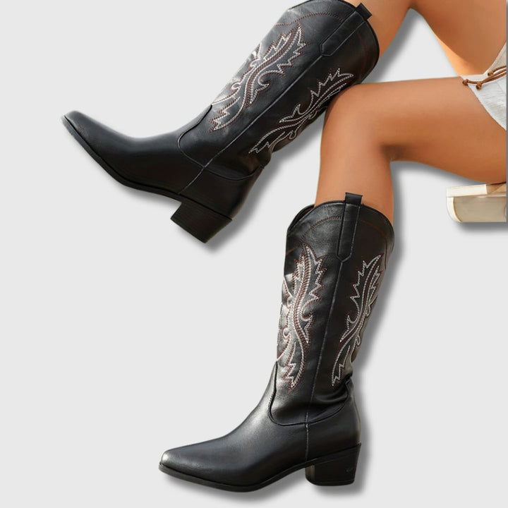 Daphne - Women's Cowboy Ankle Boots | Limited Edition