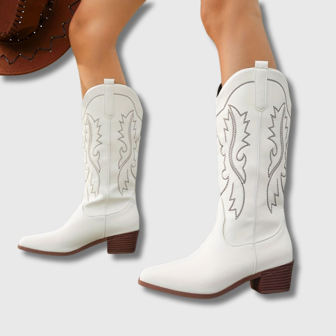 Daphne - Women's Cowboy Ankle Boots | Limited Edition