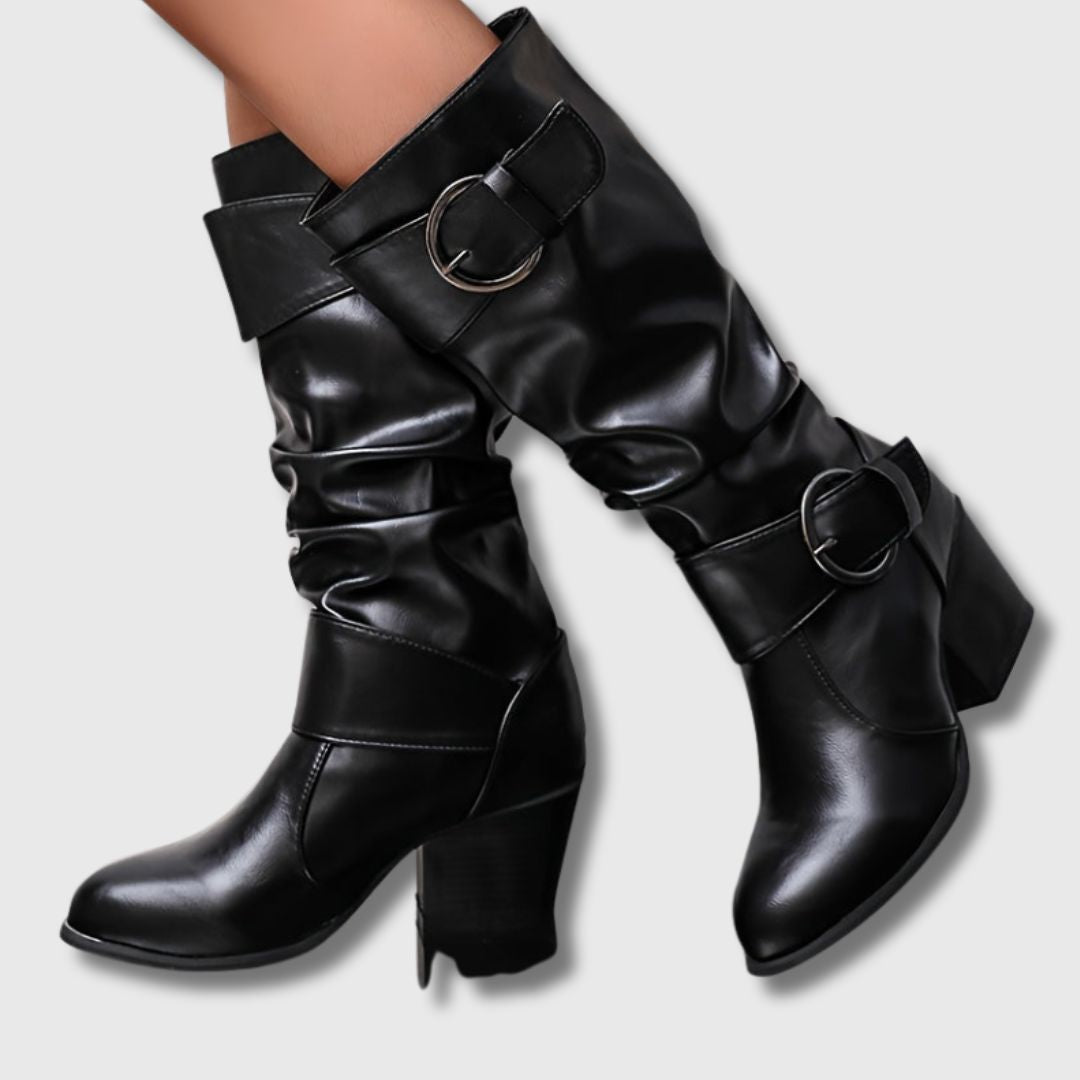 Éléonore – Women's Chunky Heel Ankle Boots | Limited Edition