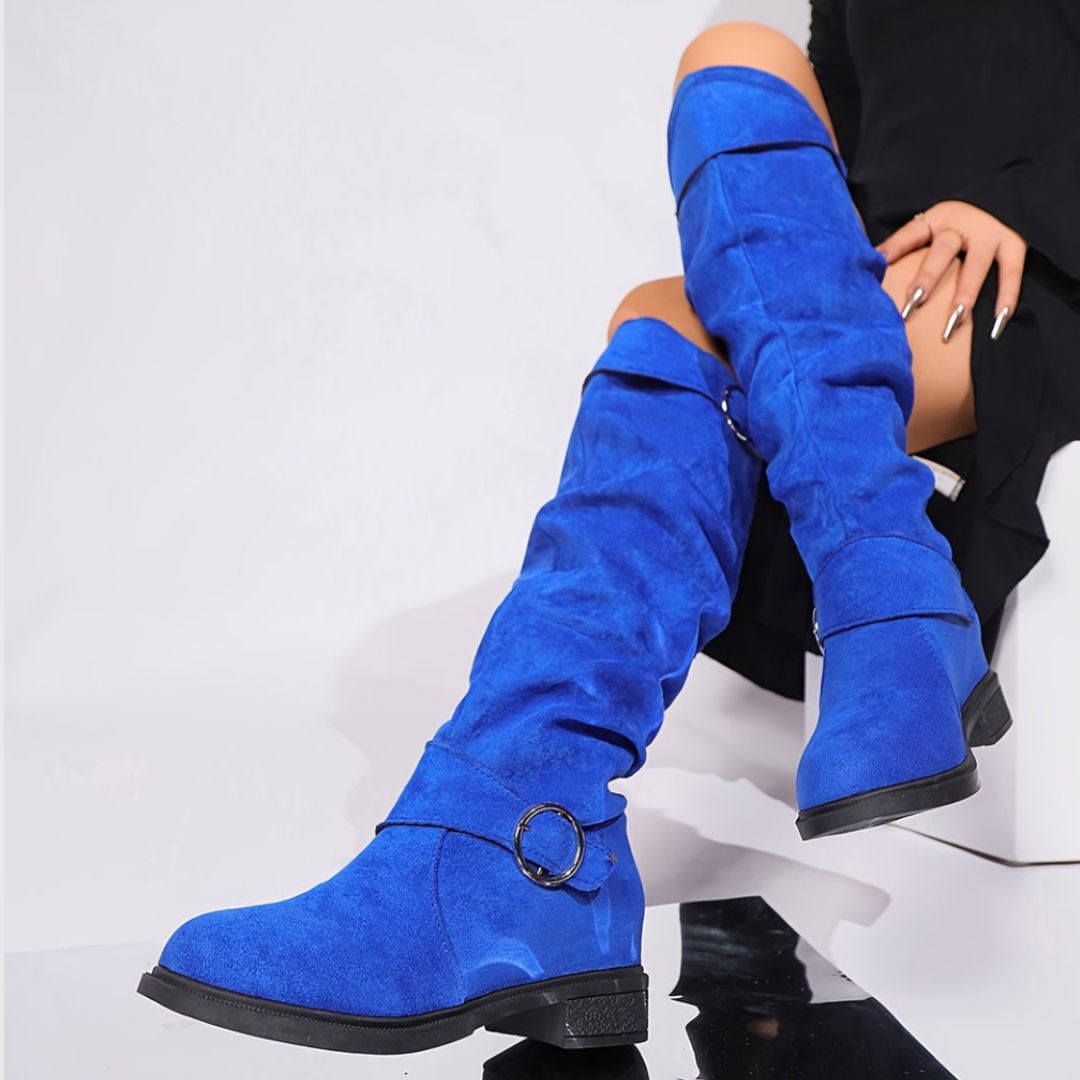 Christelle - Women's Belted Boots | Limited Edition