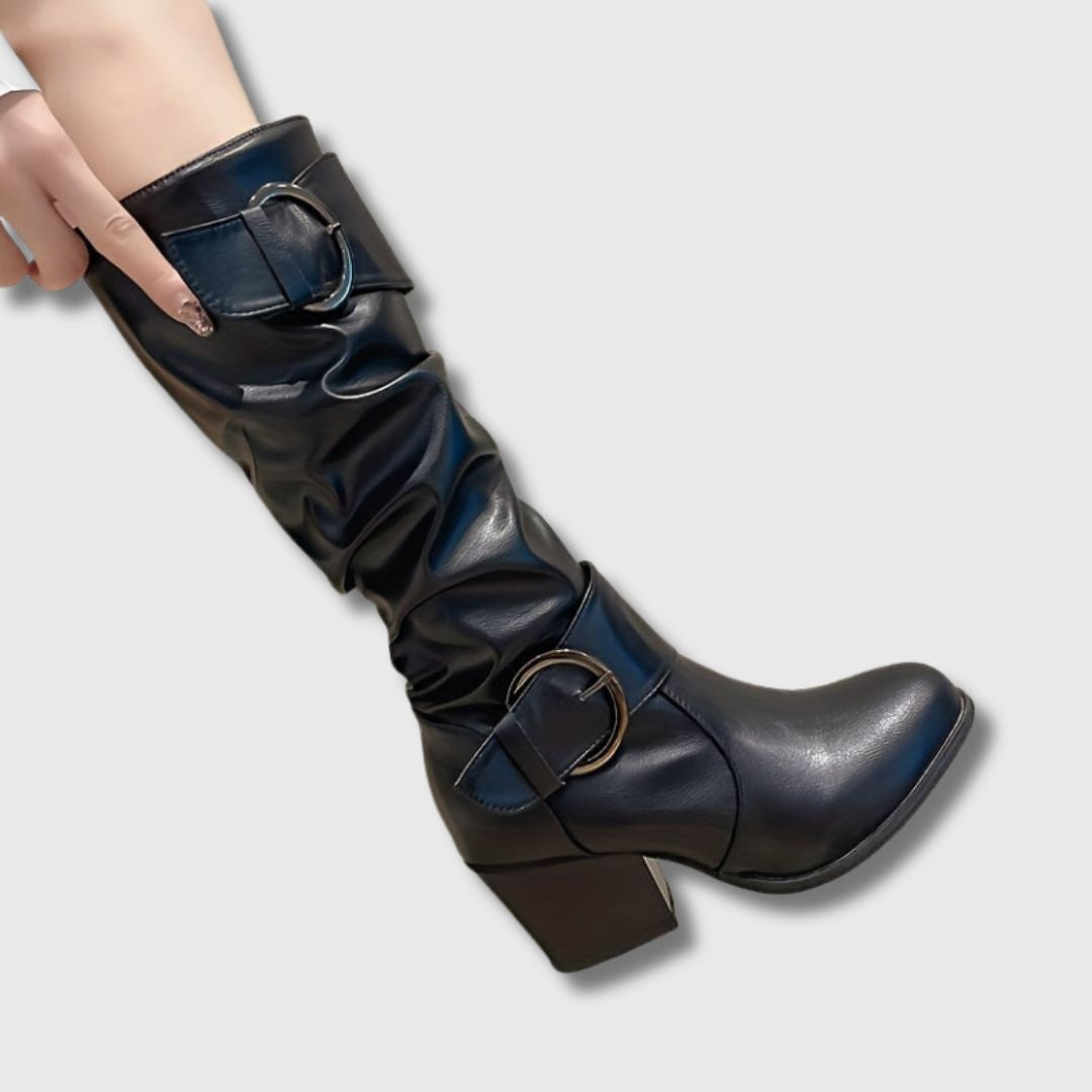 Éléonore – Women's Chunky Heel Ankle Boots | Limited Edition
