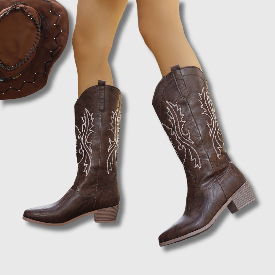 Daphne - Women's Cowboy Ankle Boots | Limited Edition