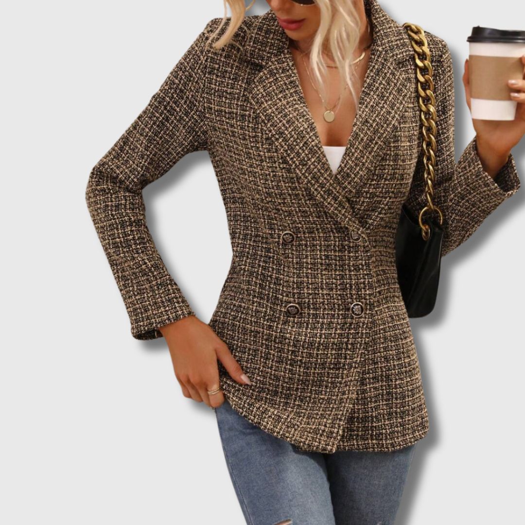 Sabine - Women's Tweed Chic Blazer Limited Edition