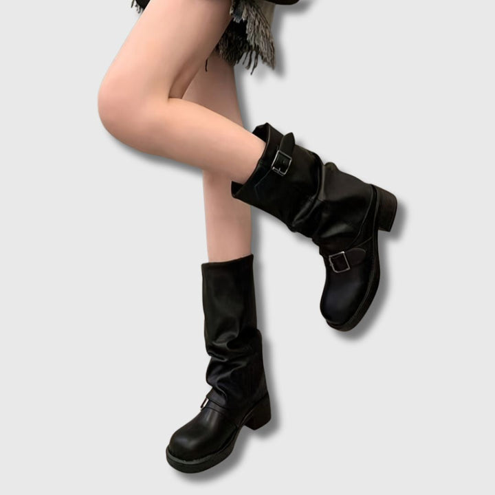 Elena – Women's Lace-Up Western Boots | Limited Edition