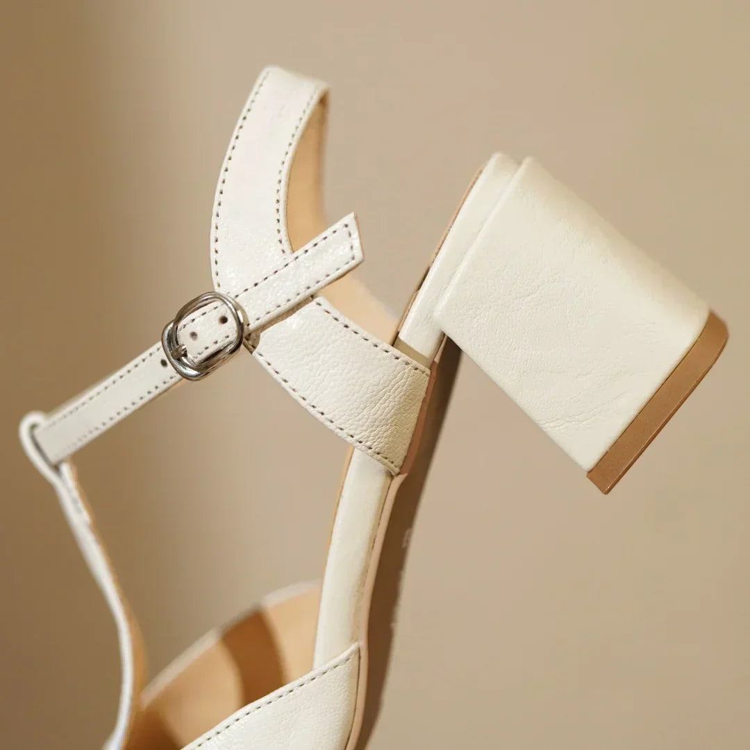 Nicoly - Leather Mary Janes - Elegant and Comfortable Shoes for Every Occasion