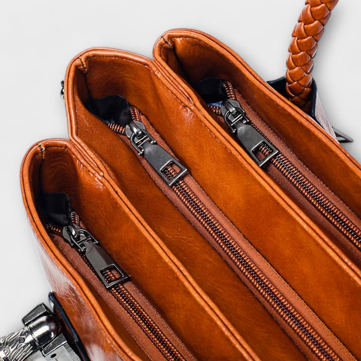 Lucy - Elegant Leather Travel Bag