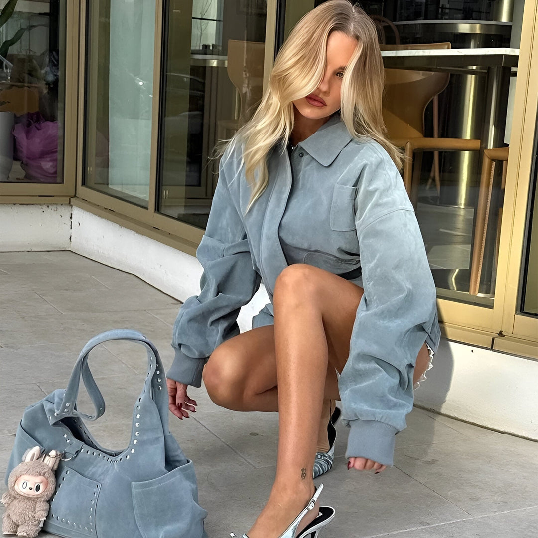 Araminta - Jacket with a Luxurious Look and Modern Fitsvorm