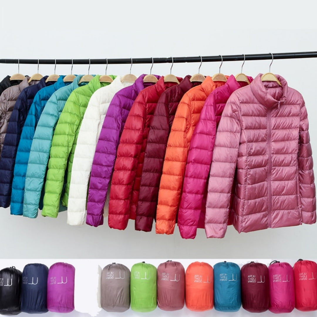 Theresia | New Ultra-Lightweight Winter Jacket with White Duck Down