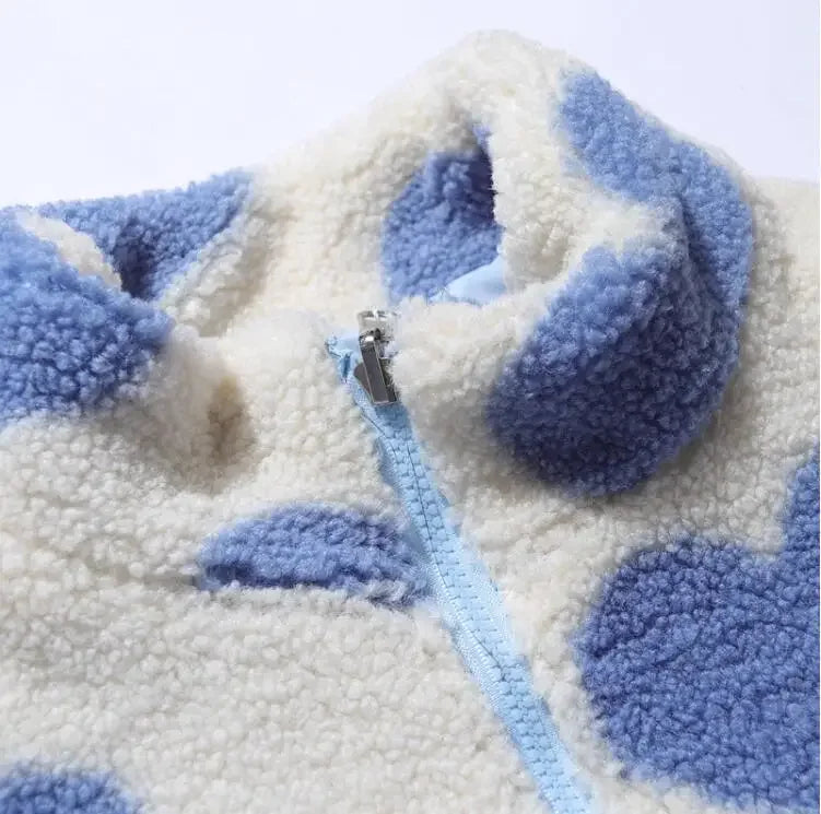 Juliet – Chic Heart-Pattern Jacket