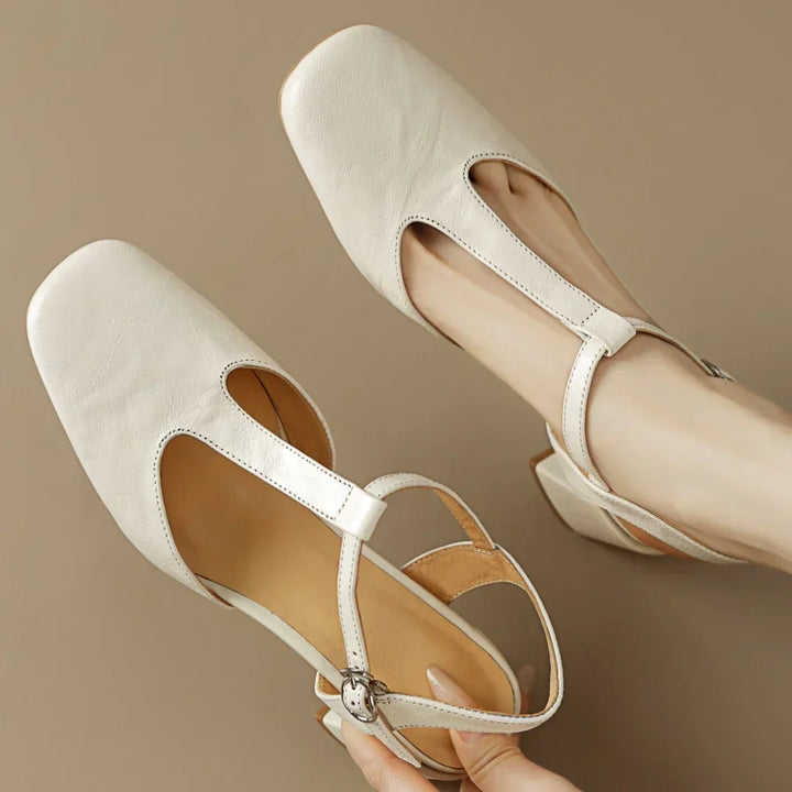 Nicoly - Leather Mary Janes - Elegant and Comfortable Shoes for Every Occasion