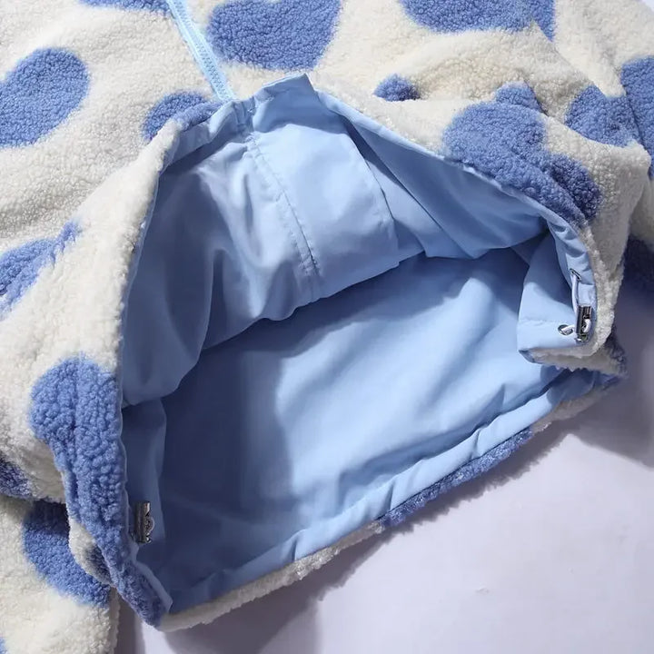 Juliet – Chic Heart-Pattern Jacket