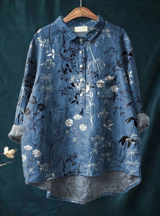 Fabienne – Stylish Floral Pattern Top