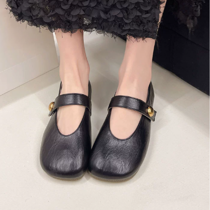 Margareta - Leather Mary Janes - Elegant and Comfortable Children's Shoes