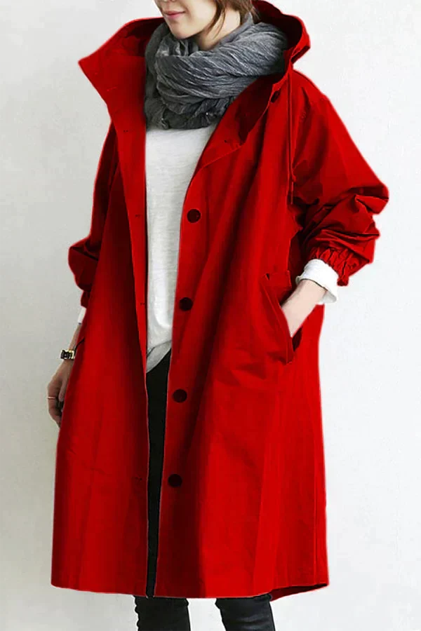 Lunara - Stylish Belt Trench Coat