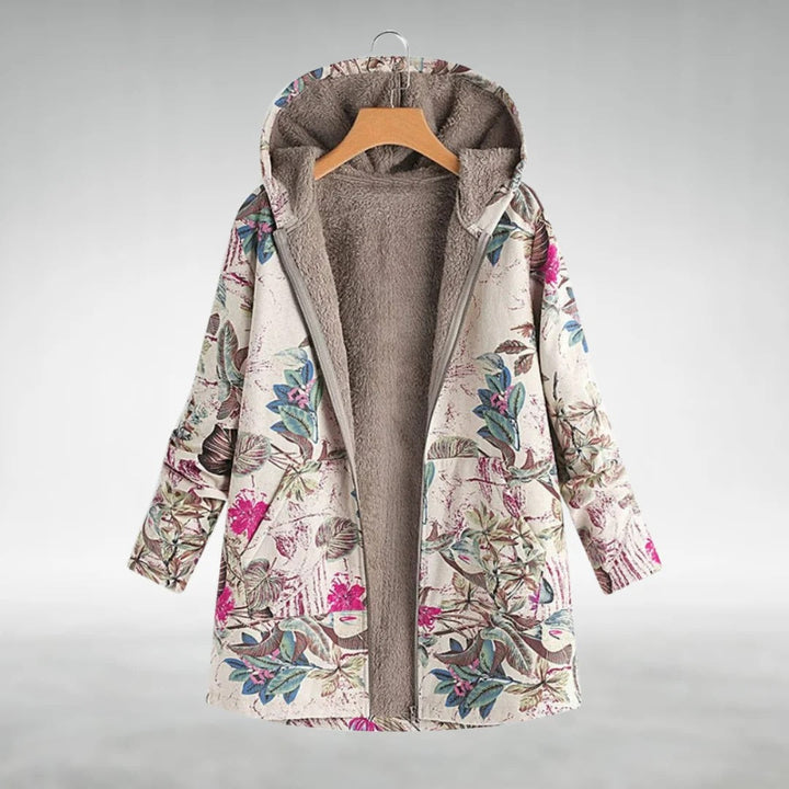 Joanna – Elegant Floral-Print Jacket