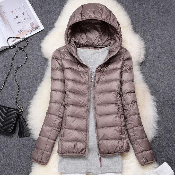 Roswitha | New Winter Jacket with White Duck Feathers