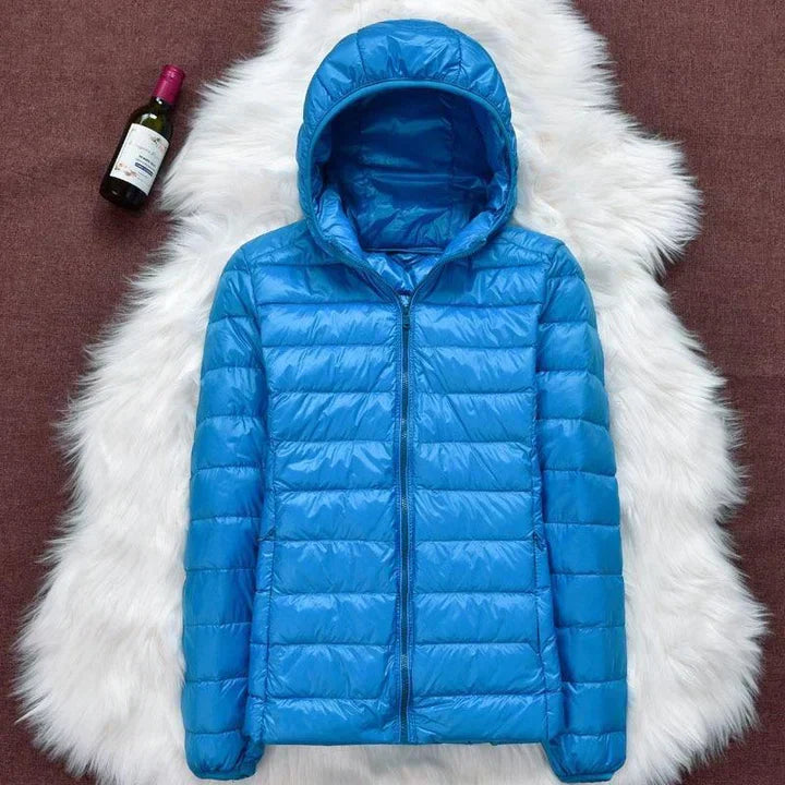Roswitha | New Winter Jacket with White Duck Feathers