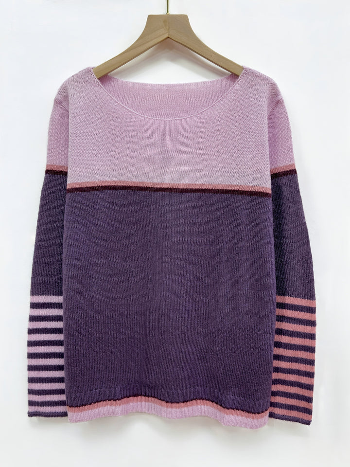 Catherine – Classic Striped Sweater