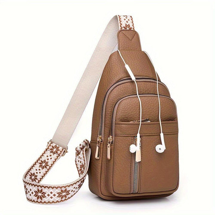 Fiona | Shoulder Bag with Rollaway Suitcase