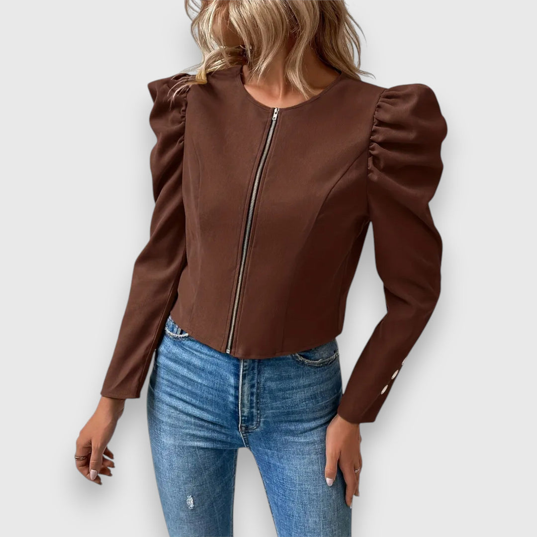 Léa – Puff Sleeve Women's Jacket