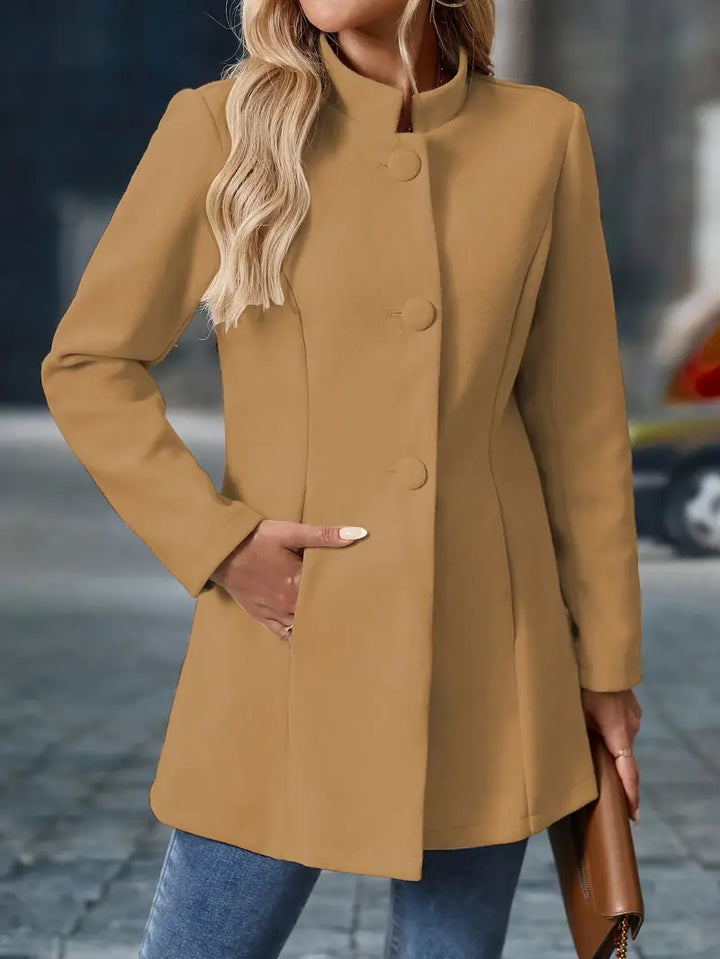 Kristin – Elegant Long Blazer-Style Jacket